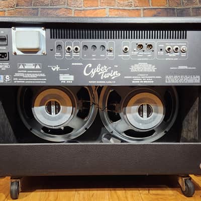 Fender Cyber-Twin x 65-Watt 2x12" Modeling Guitar Combo w/ Footswitch image 9