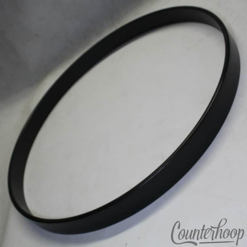 6Ply Bass Drum Hoop 20" Rim Black Paint Gretsch? image 1