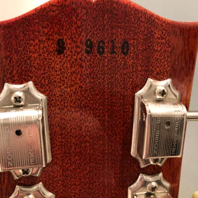 Gibson R9 Les Paul 2009  persimmon Burst ( 1 of 25 in this burst ) 50th anniversary  8.2 image 4