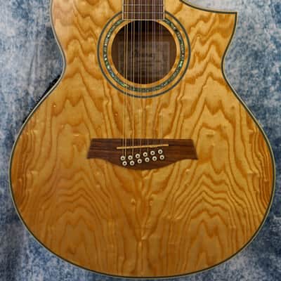 Ibanez EW2012 ASE/NT  Figured Ash 12 String Electro Acoustic image 1