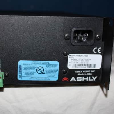Ashly NE800 Network Power Amplifier Class D 400W image 8