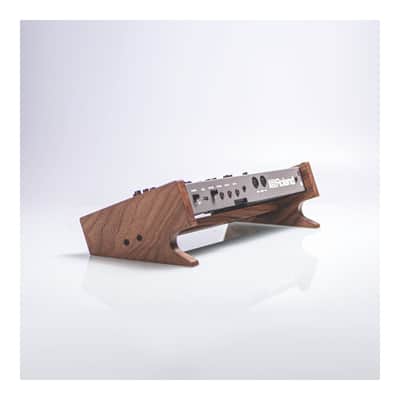 Stand for Roland Boutique synthesizer module | Handmade with solid black walnut image 4