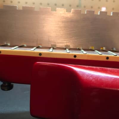 VINTAGE ANTARES FLYING V FOR PARTS & REPAIR 80s - RED image 19