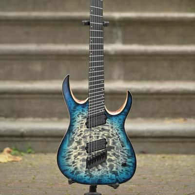 Mayones Duvell Elite VF 7 - Blue Burst image 17