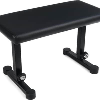 K&M 14085 Piano Bench - Black Imitation Leather image 1