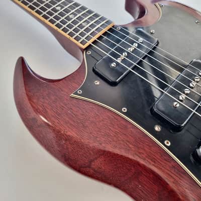 Gibson SG Special "Large Guard" with Vibrola 1970 Cherry image 8