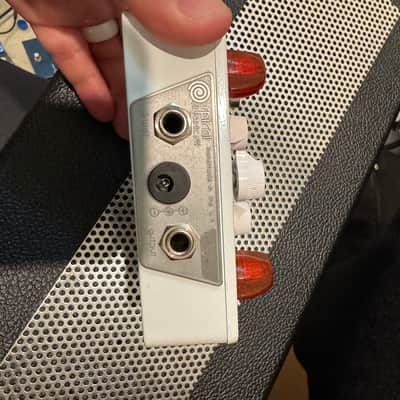 Spiral Electric FX Red spiral overdrive pedal shoe dod image 2