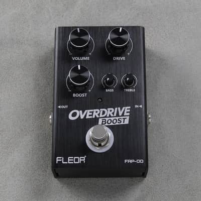 FLEOR Overdrive Pedal with Boost, Warm Dynamic Overdrive Effects, True Bypass Guitar Pedal for Electric Guitar & Bass image 1