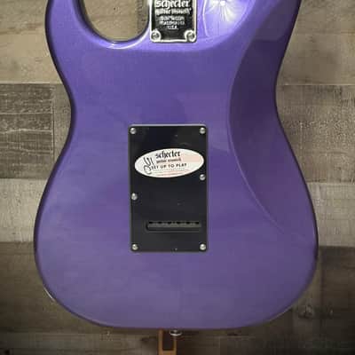 Schecter Nick Johnston Traditional HSS 10th Anniversary - Atomic Violet (1156) image 6