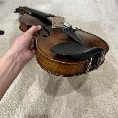 Violin Antique-Style Full Size Violin 4/4 – “Horm Aug. Drögemeyer Bremen” 1900 - Varnish image 3