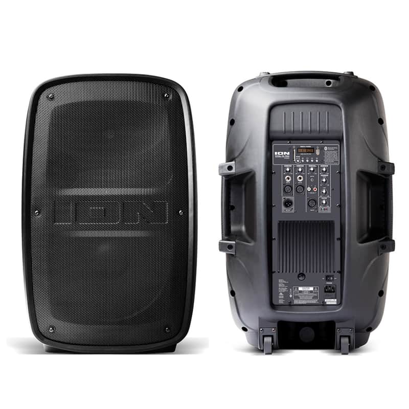 ION TOTAL PA PRO Complete Bluetooth USB PA System Pair with Stands, Mic & Remote image 1