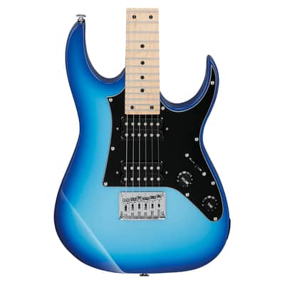 Used Ibanez GRGM21MBLT GIO RG miKro Electric Guitar - Blue Burst image 1