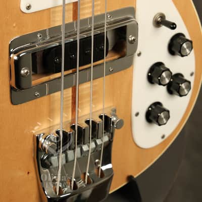 1973 Rickenbacker 4001 Bass Mapleglo w/original Toaster pickup FLAME MAPLE NECK! image 5