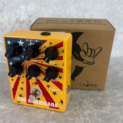 Caline CP-55 The Americana American Sound Overdrive pedal with box image 1
