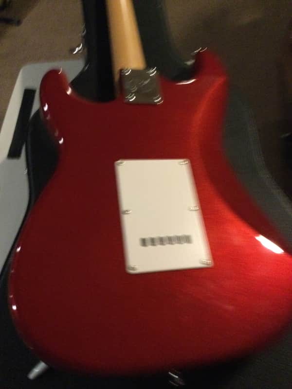 SX Stratocaster custom handmade standard series Metallic red image 1