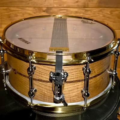 Tama Star Curly Ash 2020s - Natural wood. Brass Chrome image 9
