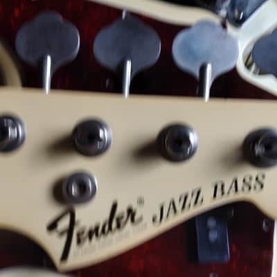 Fender jazz bass matching-head 1969 - Olympic white image 6