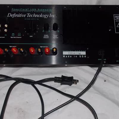 Definitive Technology powerfield 1500 plate amplifier image 2