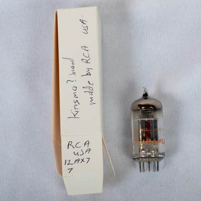Kinsman 12AX7 / ECC83 Preamp Tube – RCA Made – USA 🇺🇸 – Tested & Working image 1