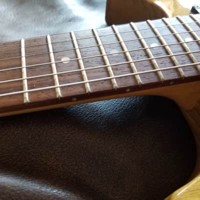 Hamer 2002 USA Hamer Artist Korina Semi-hollow Guitar Humbucker 2002 Natural image 11