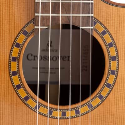 Admira Crossover Cutaway Electrified Classical Guitar With Solid Cedar Top image 4
