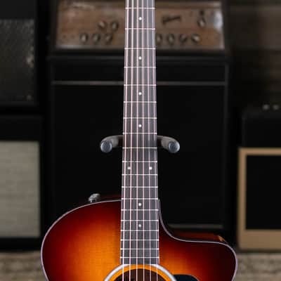 Taylor 214ce-K SB Plus Grand Auditorium Acoustic/Electric Guitar - Sunburst with Aerocase image 4
