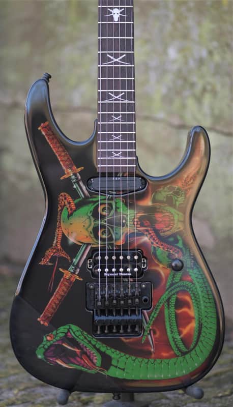 ESP Signature Series Guitars George Lynch Signature - Skulls and