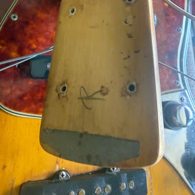 Fender Jazz Bass 1961 - very cool 1st issue "Stack Knob" Jazz ready for your collection ! image 14