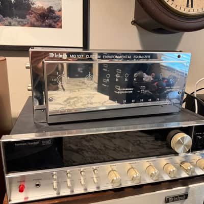 McIntosh MQ107 Environmental Equalizer with capacitor kit- chrome image 2