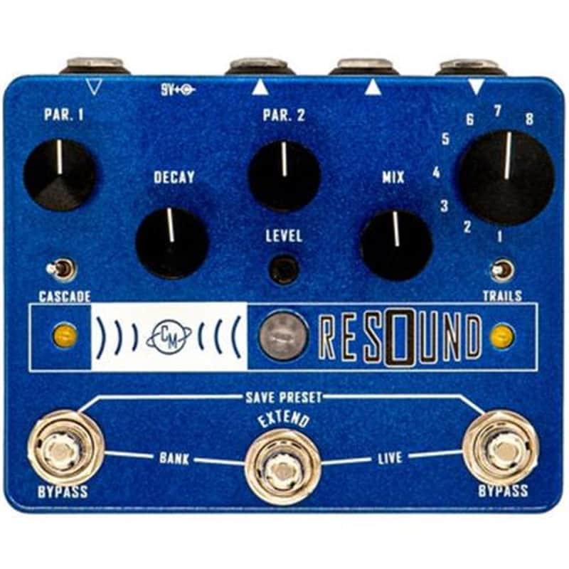 Cusack Music Resound V2 - Digital Reverb Pedal w/ Presets & Extend Switch image 1