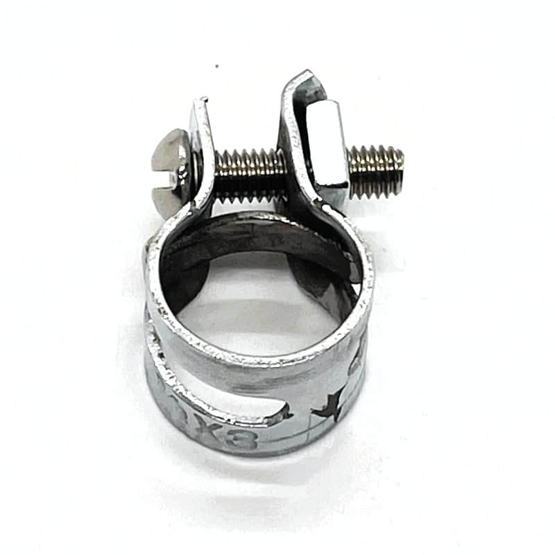 Ludwig P-2462-T 60s/70s 5/8" Old School Memory Lock (Chrome Hose Clamp) LML-505-.625 image 1