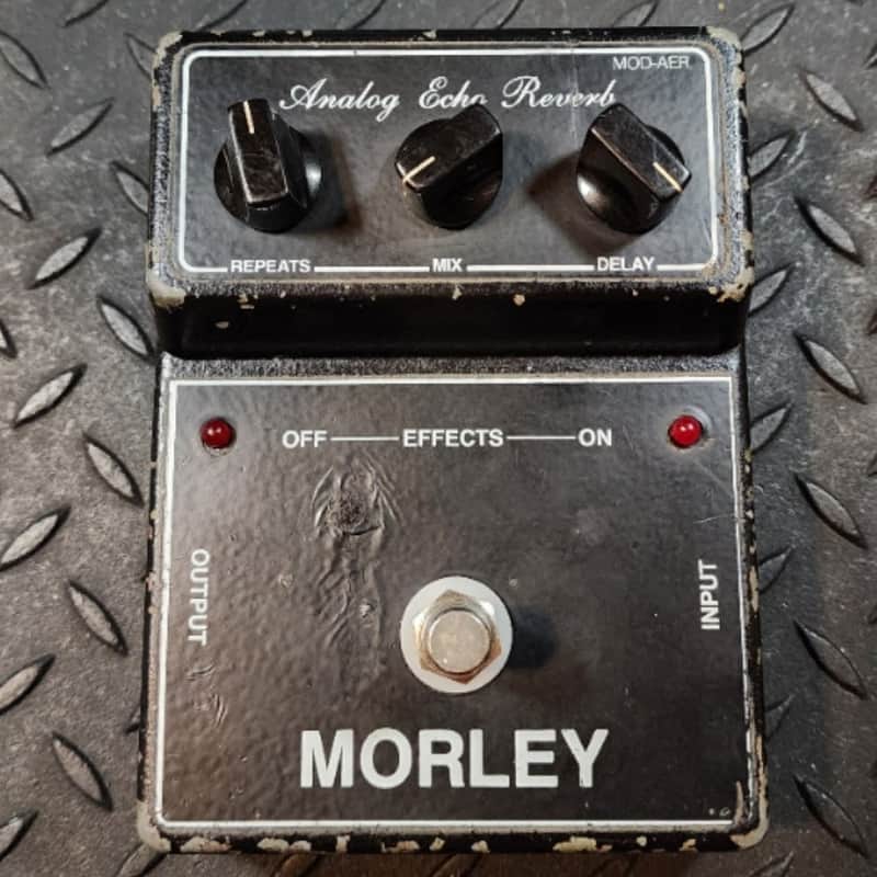 1977 Morley Analog Echo Reverb Black