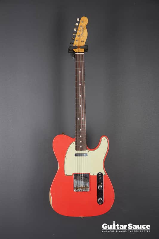 Fender Custom Shop 64 Telecaster Relic Fiesta Red 2024 (Cod.1516NG) image 1
