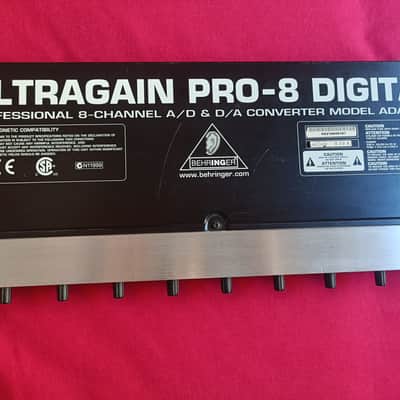 Behringer UltraGain Pro-8 Digital ADA8000 - Gearspace
