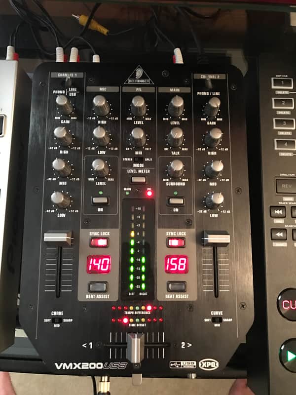 Behringer Pro Mixer VMX200USB 2-Channel DJ Mixer and Interface image 2