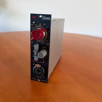 AMS Neve 1073LB 500 Series Mic Preamp Module 2010s - Blue image 2