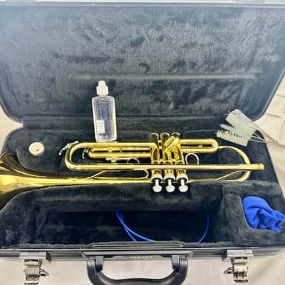 Yamaha YTR-200ADII Advantage Standard Bb Trumpet 2010s - Brass image 3