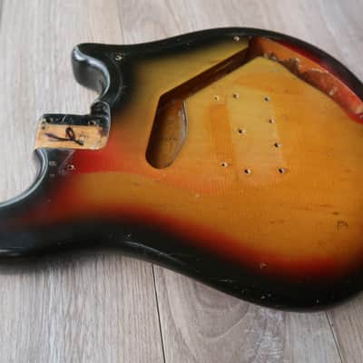 Fender Mandocaster 1964  Original Sunburst Body mando strat  vintage pre cbs mandolin image 6