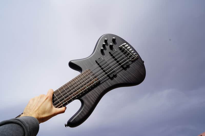 Schecter Stiletto Studio-6 Active 6-String Bass See-Thru Black