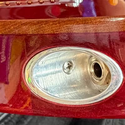 MJ (Mark Johnson) Mirage 1995 – Cherry Red – New Old Stock / Unplayed – USA Boutique – OHSC image 25