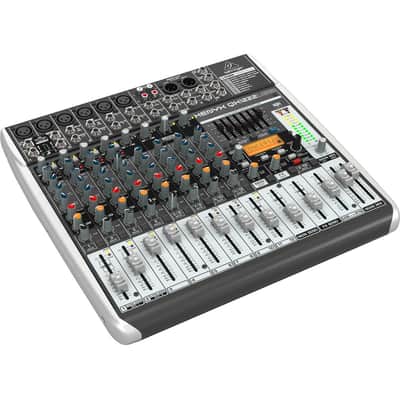 Behringer Xenyx QX1222USB Premium 16-Input 2/2-Bus Mixer with Xenyx Mic Preamps and Compressors, KLARK TEKNIK Multi-FX Processor, Wireless Option image 7