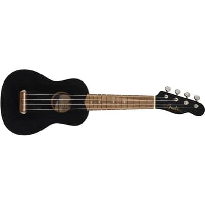 FENDER - Venice Soprano Uke UKULELE Black 0971610706 image 2