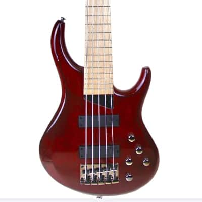 MTD Kingston Kingston Z5 Trans Cherry Gloss, Maple Fretboard image 5