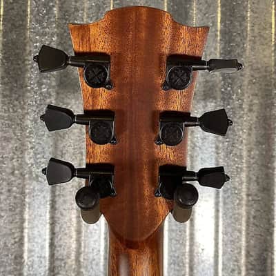 LAG Guitars T118DCE-BLK Black Dreadnought Acoustic Electric Guitar #1779 image 4