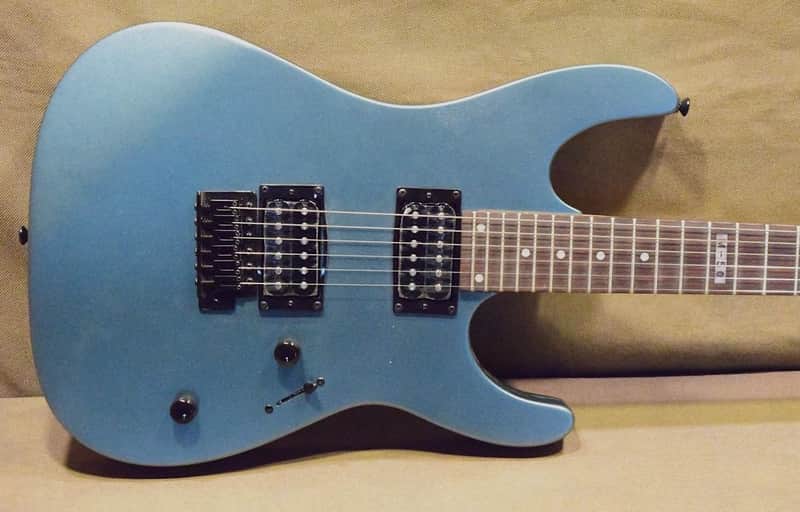 ESP LTD M-50 Electric Guitar Blue Satin Finish image 1