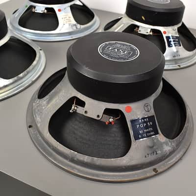 Fane Pulsonic cone speakers from 1972/73 used by : Hiwatt Vox Orange Sound city image 5