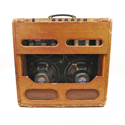 1960 Fender Bassman 5F6-A with factory P10Q speakers image 3