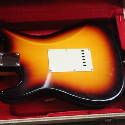 FENDER "Custom Shop Stratocaster 1962 Vintage Custom MPL TCP 3 Tone Sunburst" HARDCASE, PAPERS, 3, 54 KG image 4