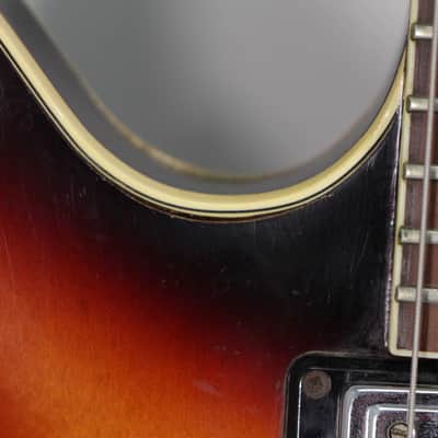 1966 Guild Starfire IV Sunburst Finish Vintage Electric Guitar w/OHSC image 6