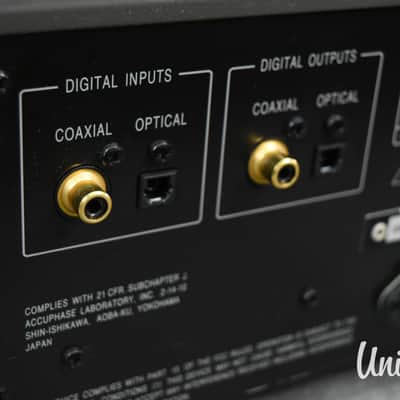 Accuphase DP-75V MDS Compact Disc CD Player in Excellent Condition image 17